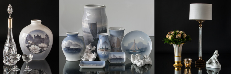 Royal Copenhagen Porcelain Vases
