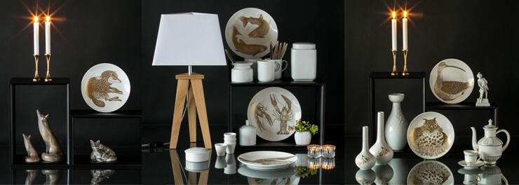 Gustavsberg Platter - ARTER I FARA - Truede dyrearter