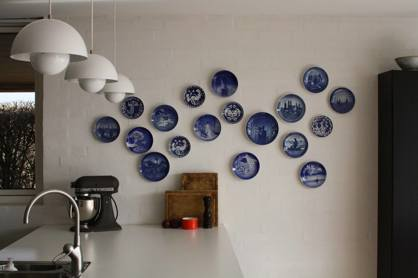Wall decoration in kitchen