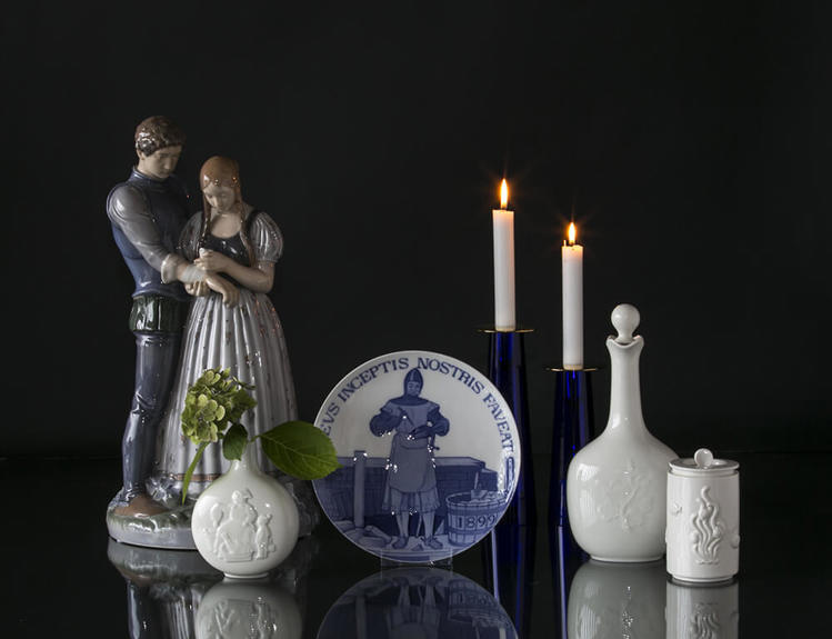 Royal Copenhagen Freimaurer Zierteller von Nilaus Fristrup