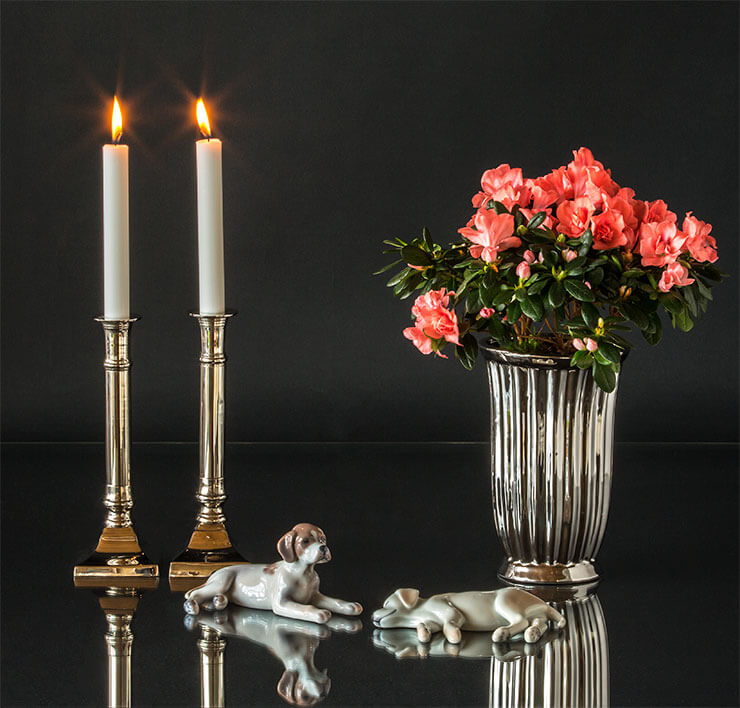 Royal Copenhagen Hundehvalpe Hvalp figurer