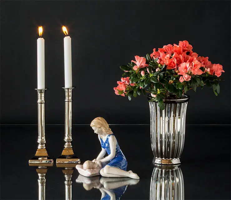 Royal Copenhagen mor med barn figur