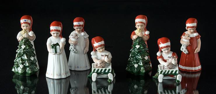 Royal Copenhagen Else Christmas figurines