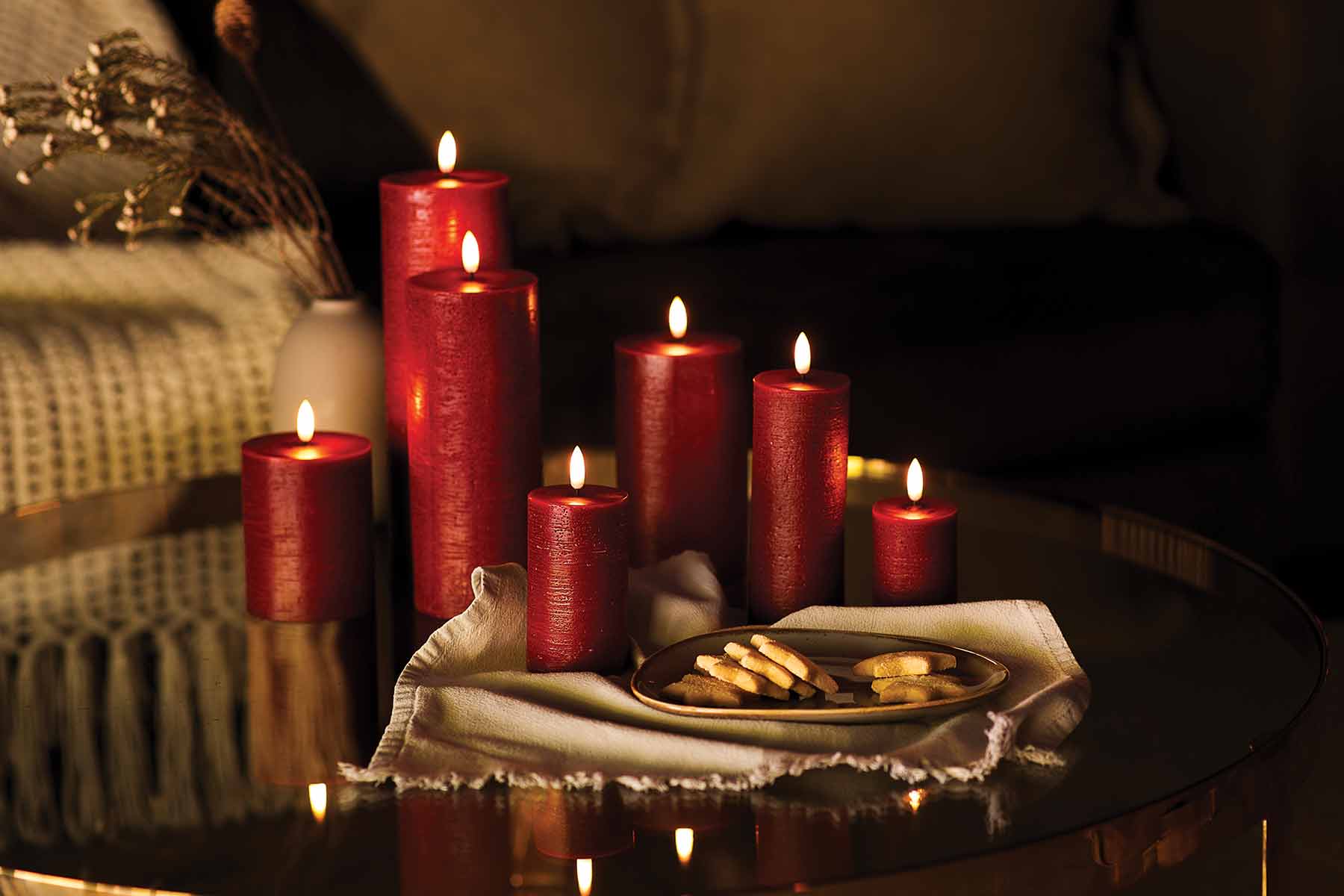 Uyuni LED Christmas candles