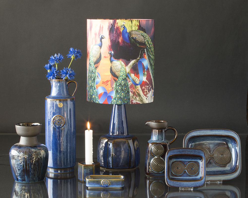 Soholm blue vases
