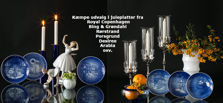 Juleplatter - kæmpe udvalg