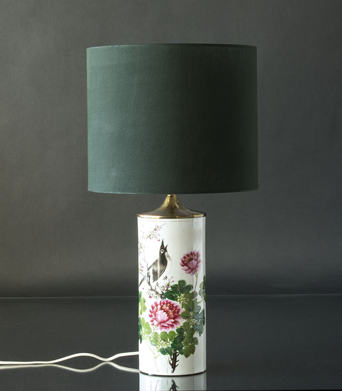 Modern Cylindric lampshade for chinese lamp