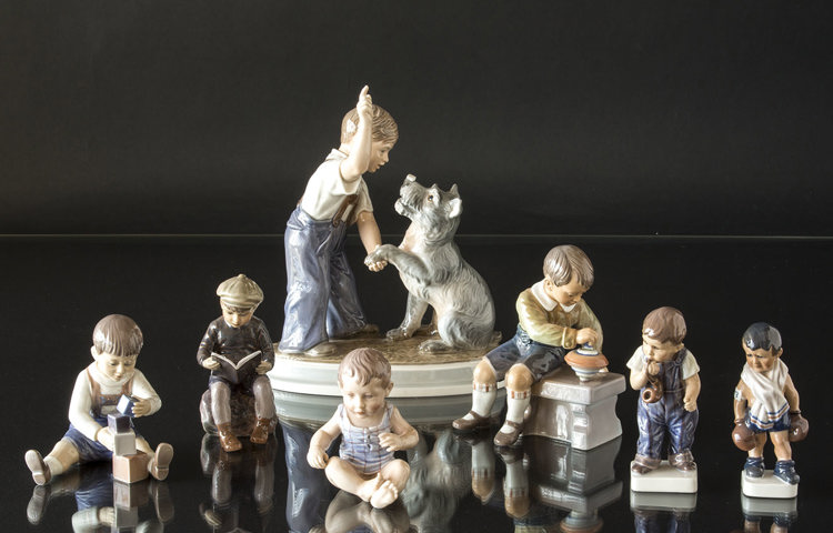 Dahl Jensen Children figurines