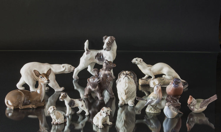 Dahl Jensen animal figurines