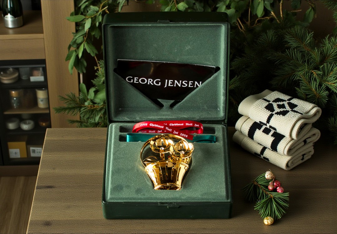 Sådan rengør du dit Georg Jensen julepynt