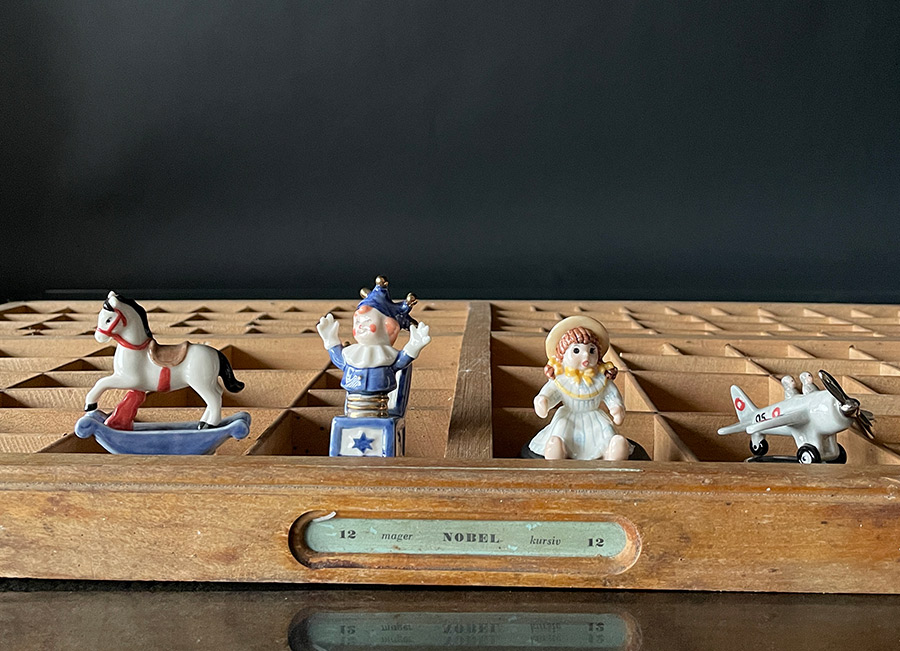 De søde figurer fra Toys serien er designet af Svend Vestergaard
