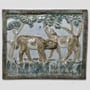 Royal Copenhagen stentøjs relieffer med dyr