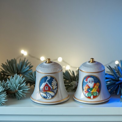 Rørstrand juleklokker i julen.