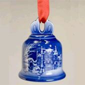 Årsklokke i porcelæn fra Desiree Danmark