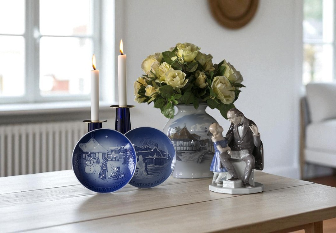 Bing & Grøndahl juleplatter H. C. Andersen motiver