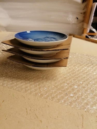 Platte pakning
