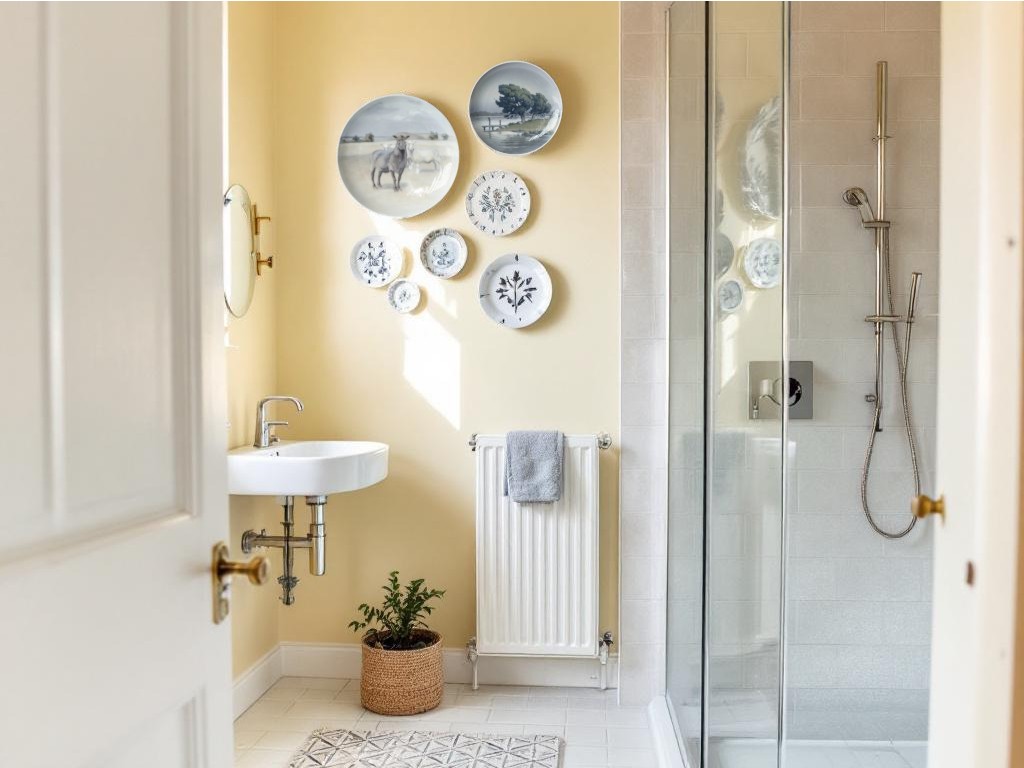 Platter tåler fugt. - God badeværelse dekoration