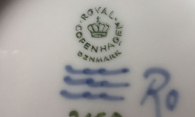 Aldersbestemmelser af Royal Copenhagen Porcelæn