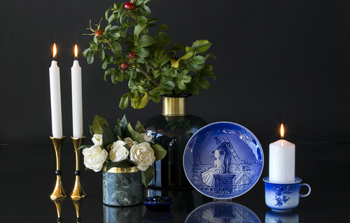 Desiree juleplatter med Hans Christian Andersen Motiver