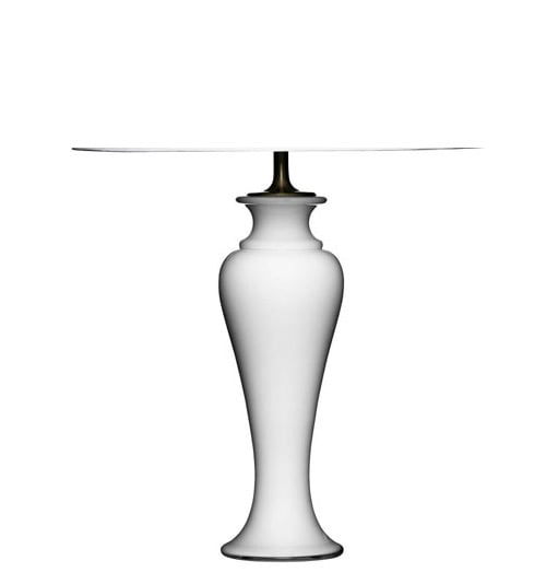 Holmegaard Napoli Bordlampe, Opal - Udgået af produktion