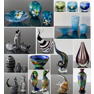 Glaskunst | Vaser, Skåle, Fade og figurer - Spar op til 60 %