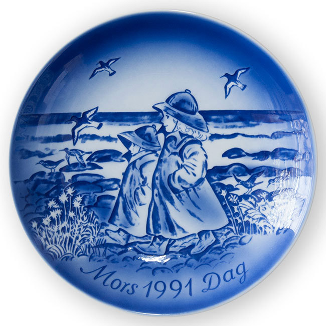 Desiree mors dag platte 1991 Strandtur