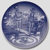 Små Vovehalse Royal Copenhagen Platter