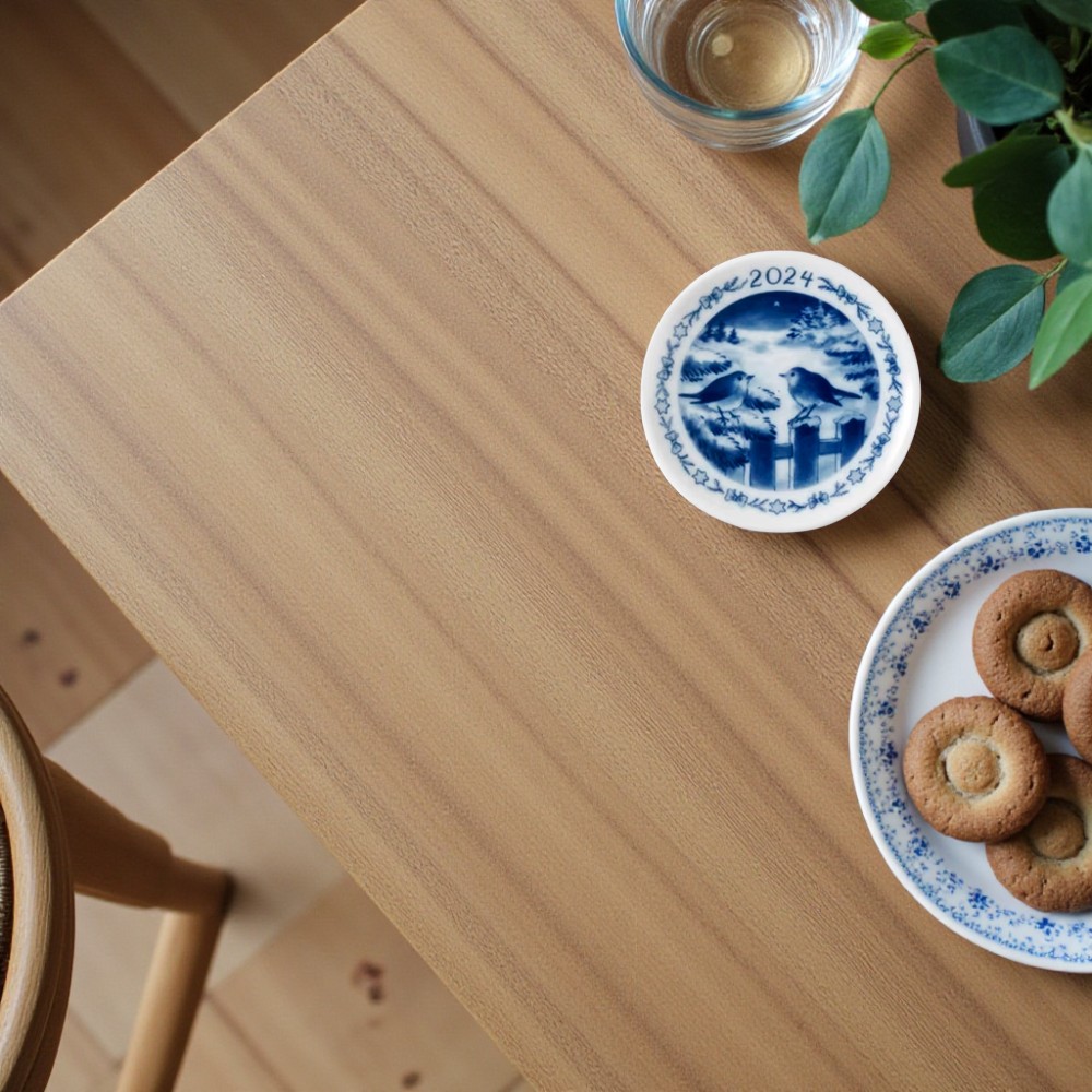 2024 Juleplaquette, Fugle i sneen, Royal Copenhagen