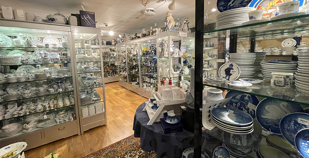 Porcelæn i massevis hos Danish Porcelain House