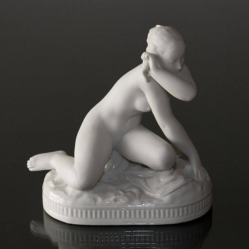 Royal White figurer fra Royal Copenhagen 