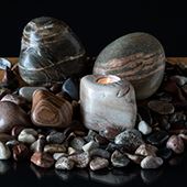 Dekorationssten og pyntesten til hjem, have og hobby