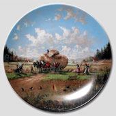 Chr. seltmann platter med blomster og landskaber - Spar op til 45 %