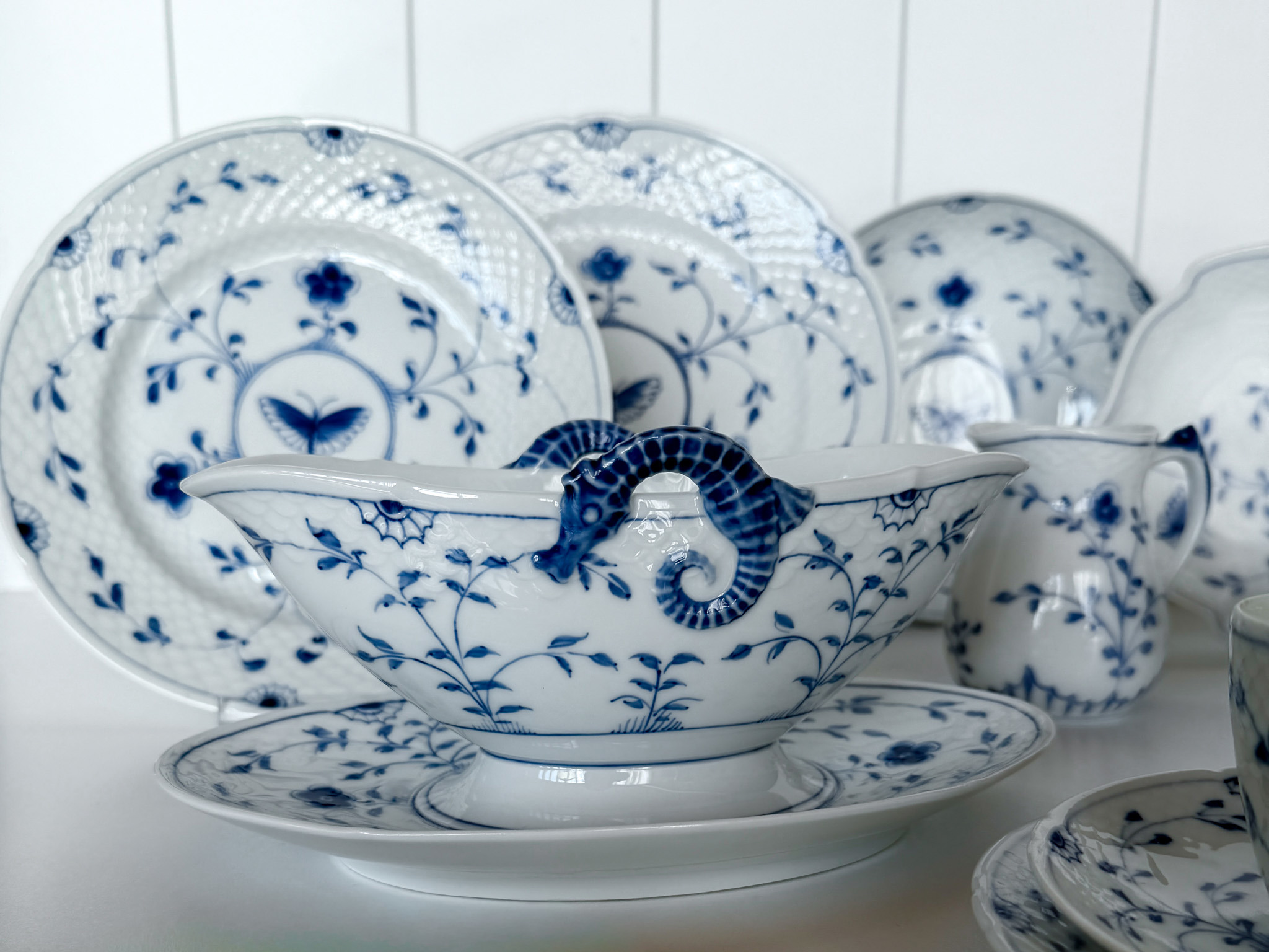 B&G sommerfuglestel, sovseskål